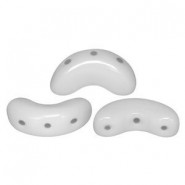 Les perles par Puca® Arcos kralen Opaque White 03000